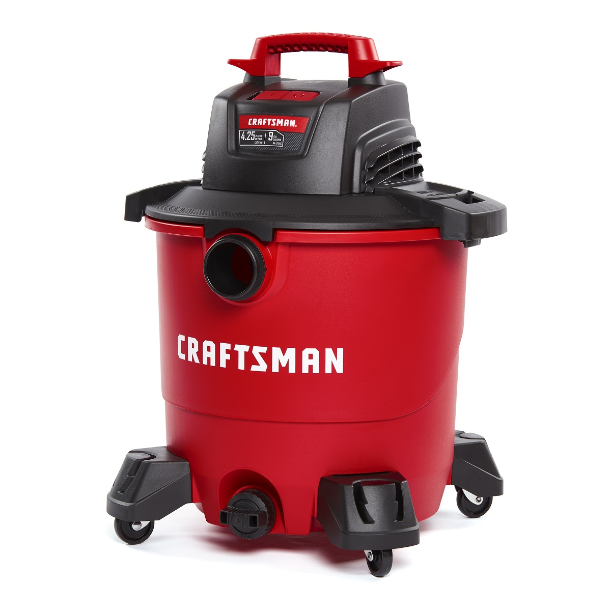 Aspiradora de 9 Galones y 4.25 HP para Seco y Mojado Mod. CMXEVBE17590 Craftsman image number null