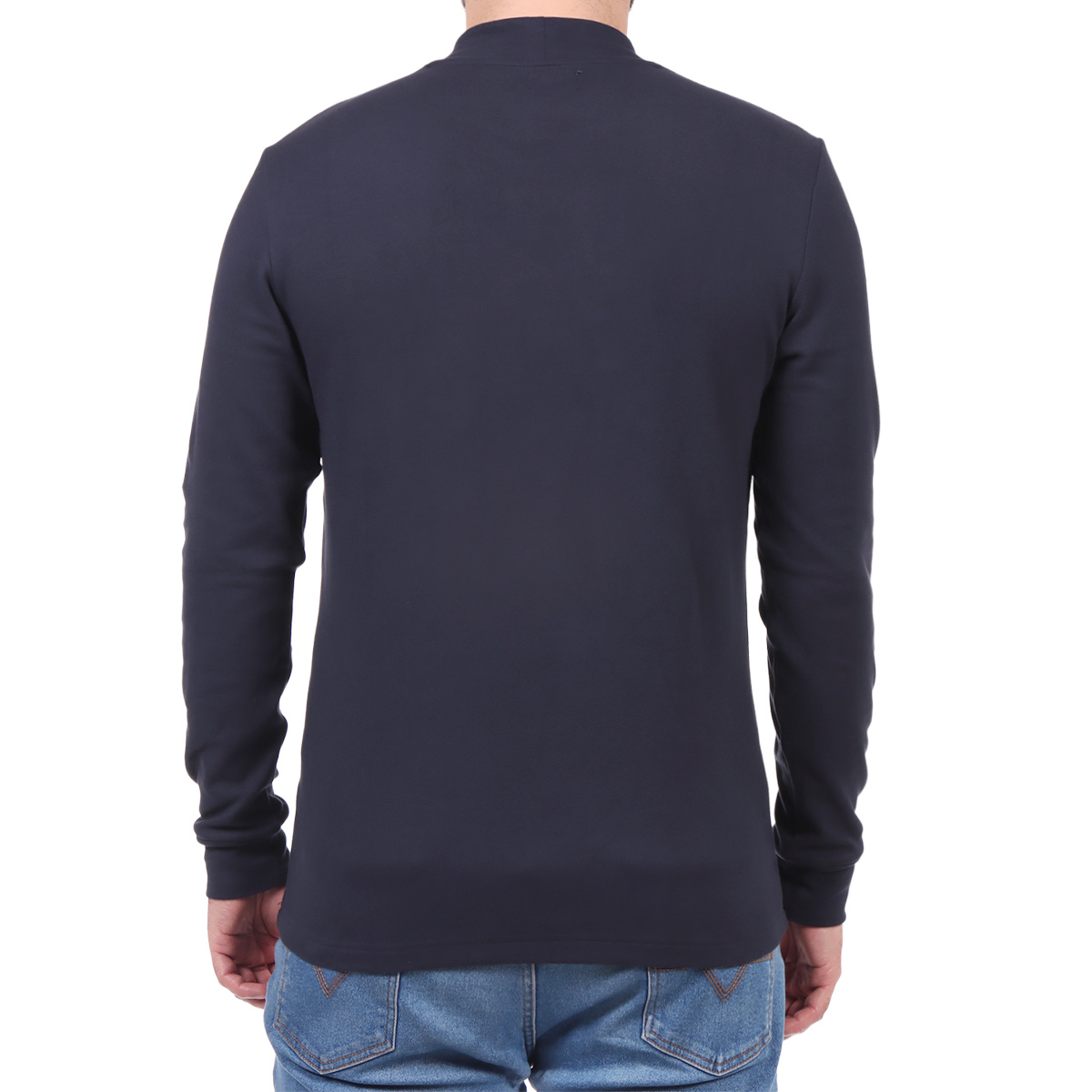 Su&eacute;ter Cuello Mock B&aacute;sico Esencial OVS para Hombre image number null