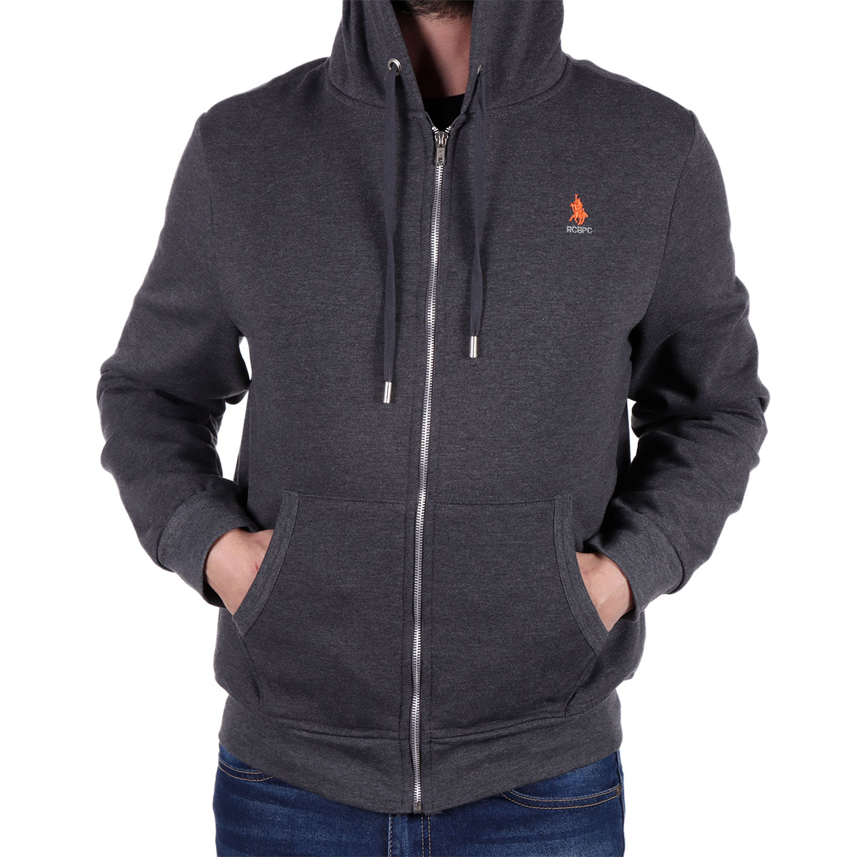 Sudadera Abierta con Capucha Royal Polo Club para Hombre image number null
