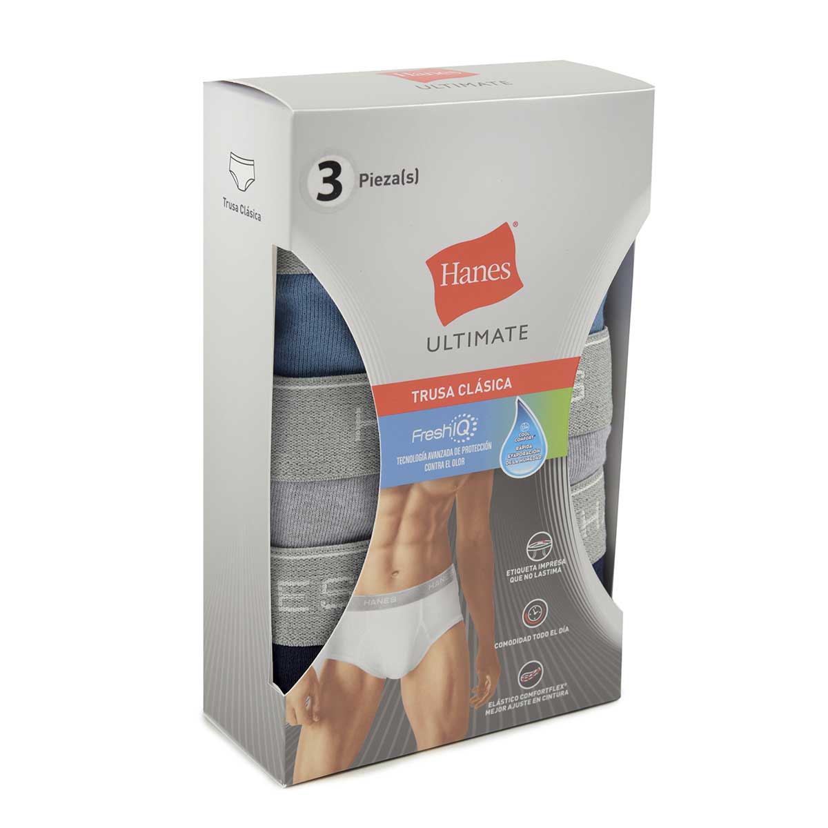 Trusa Para Hombre 3 Pack Hanes image number null