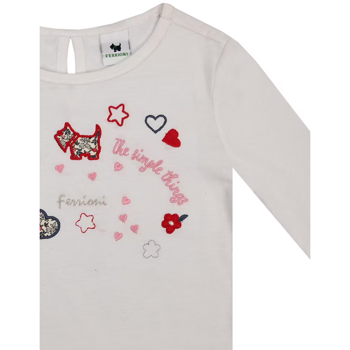 Playera Manga Larga Ferrioni para  Beb&eacute; Ni&ntilde;a image number null