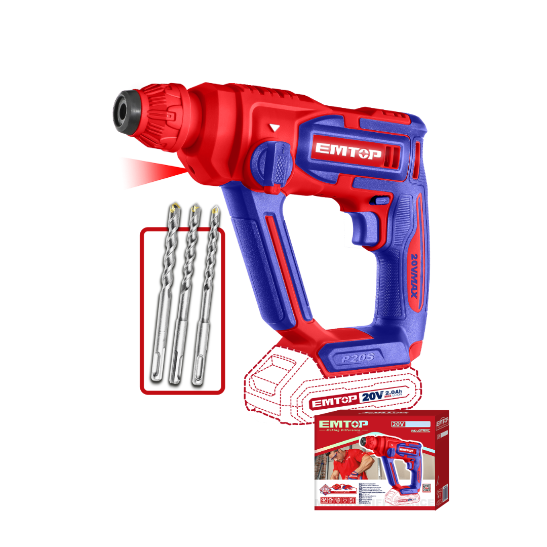 ROTOMARTILLO SDS PLUS 1.5 J INAL MBRICO 20 V SIN B image number null
