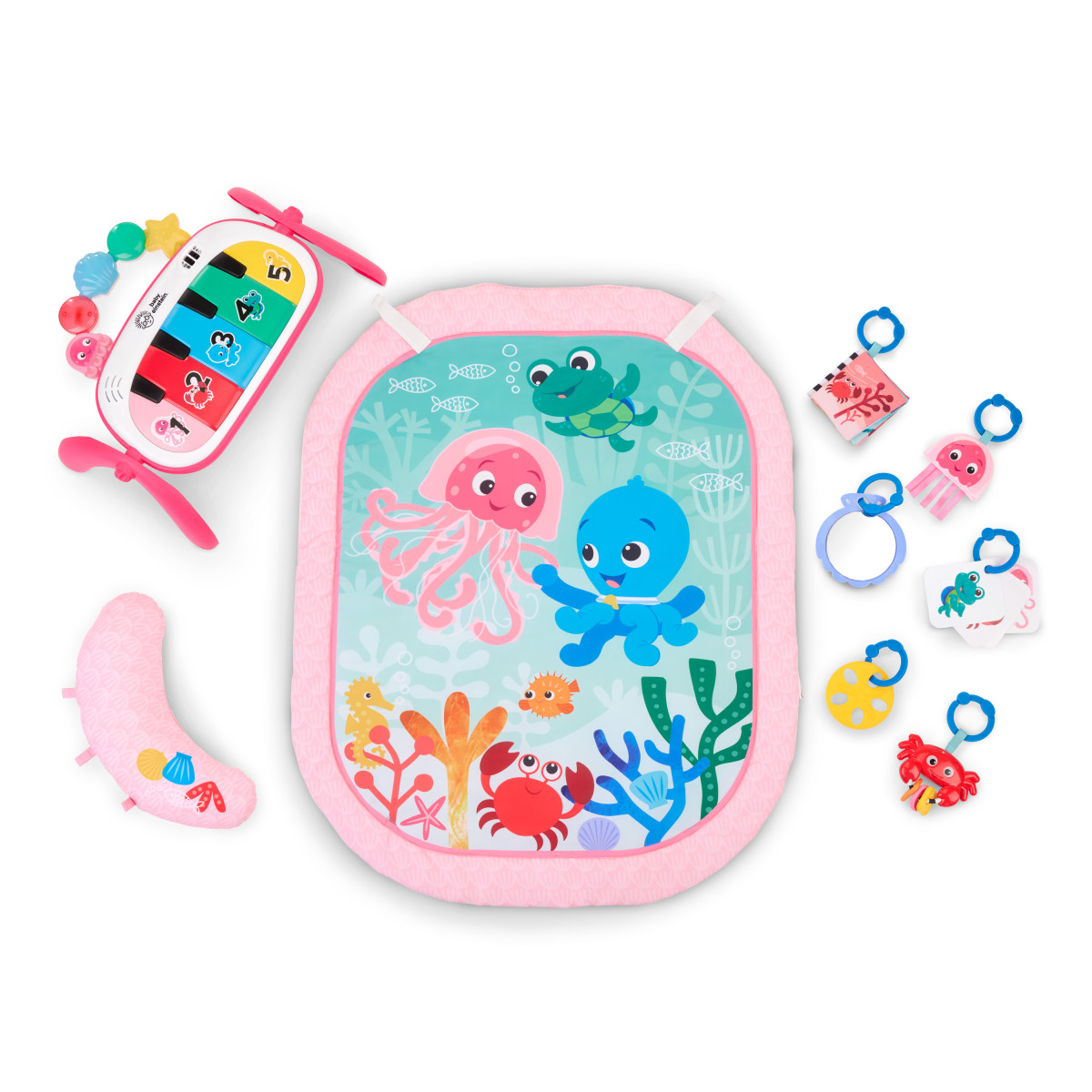 Gimnasio Musical 4 En 1 Rosa Baby Einstein image number null