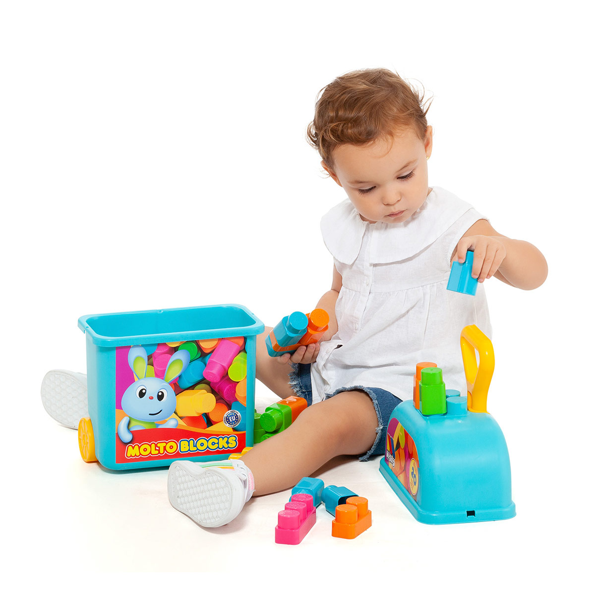 Molto Blocks Trolley 20 pzs image number null