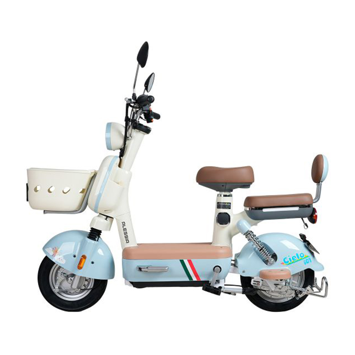Bicicleta El&eacute;ctrica Alessia Skyi Azul image number null