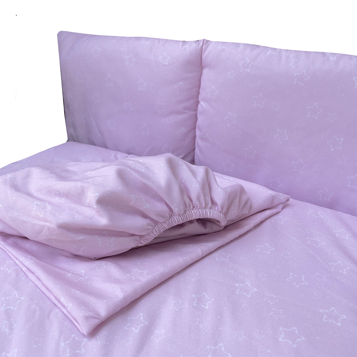 Juego de Cuna Estrella 70x100 Polo One By Inbed Color Rosa image number null