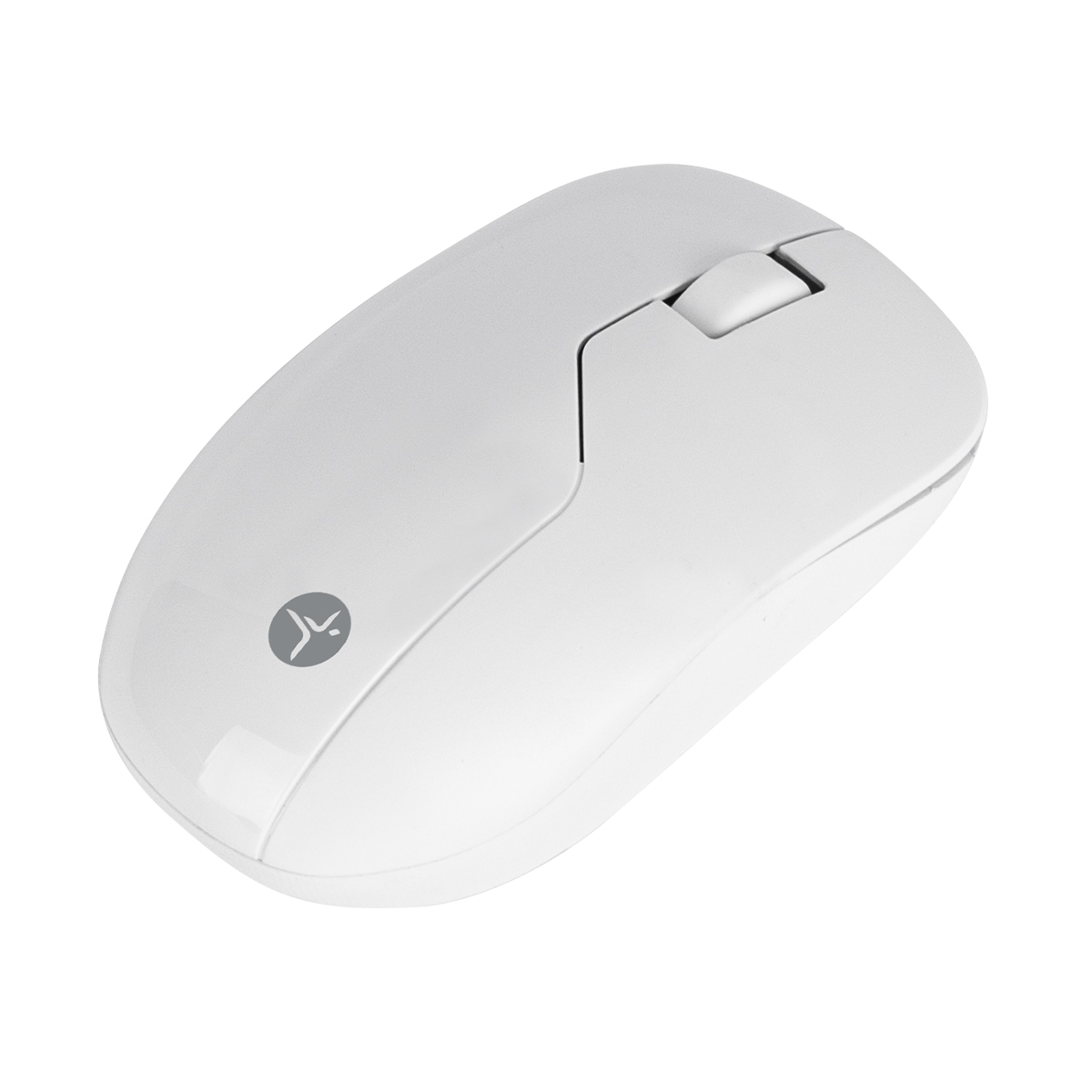 Mouse Inal&aacute;mbrico Recargable Blanco Techzone image number null