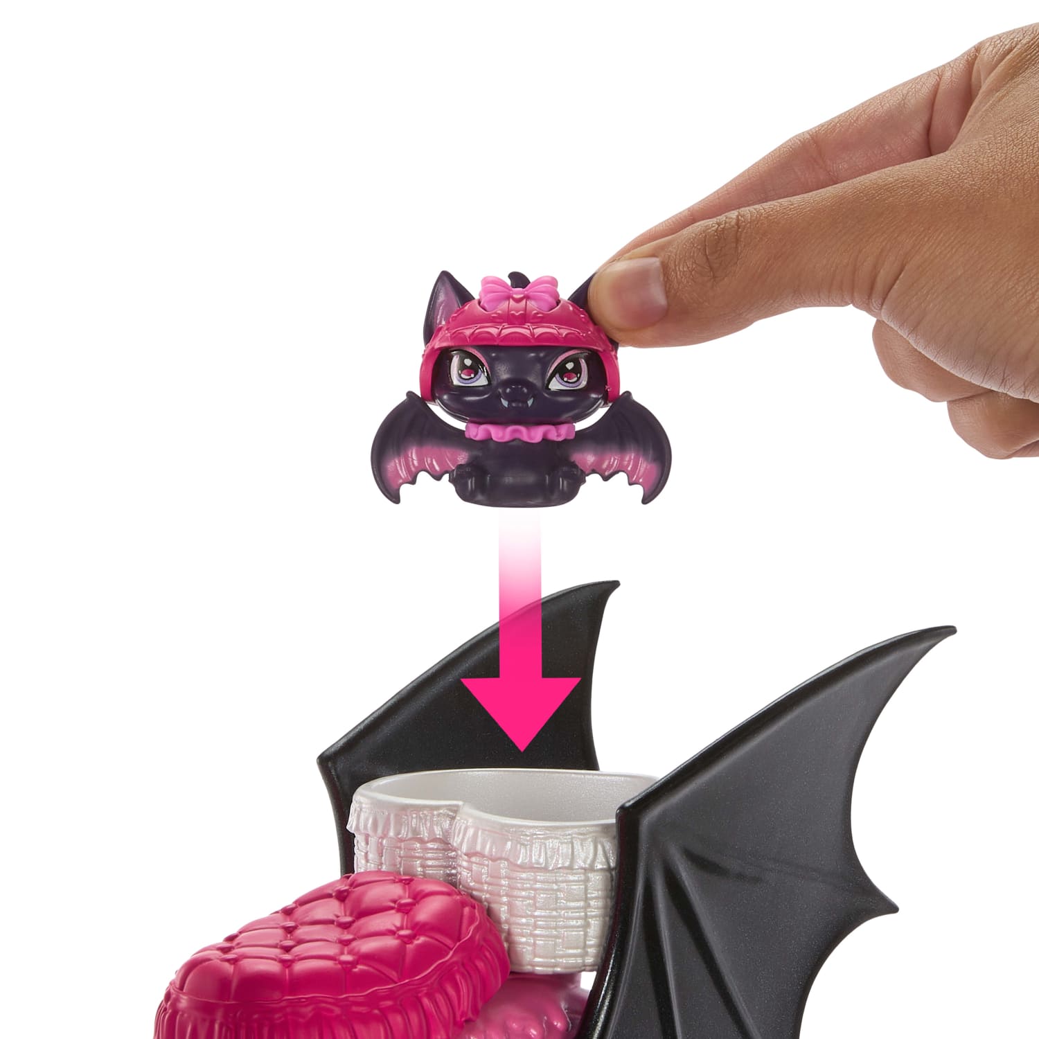 Monster High Mu&ntilde;eca Draculaura Con Scooter Mattel image number null