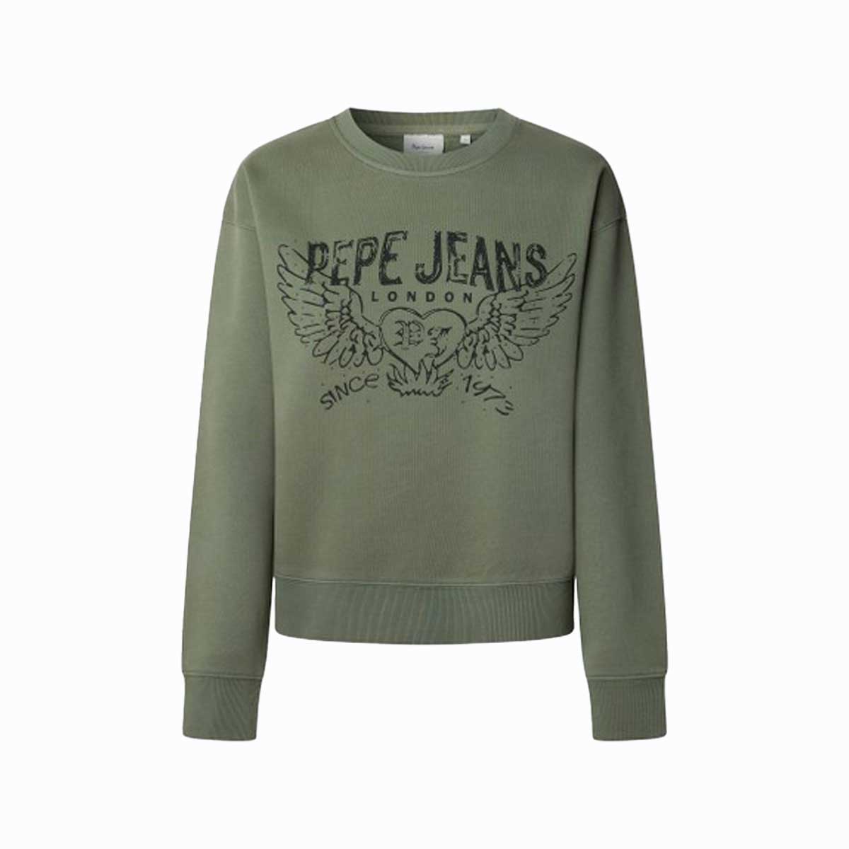 Sudadera Logo Con Coraz&oacute;n Pepe Jeans Para Mujer Junior image number null