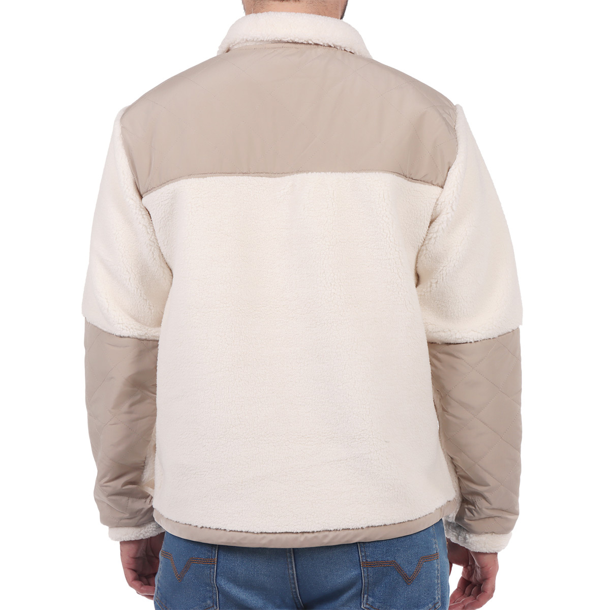Chamarra Sherpa C&aacute;lida y Estilosa OVS para Hombre image number null