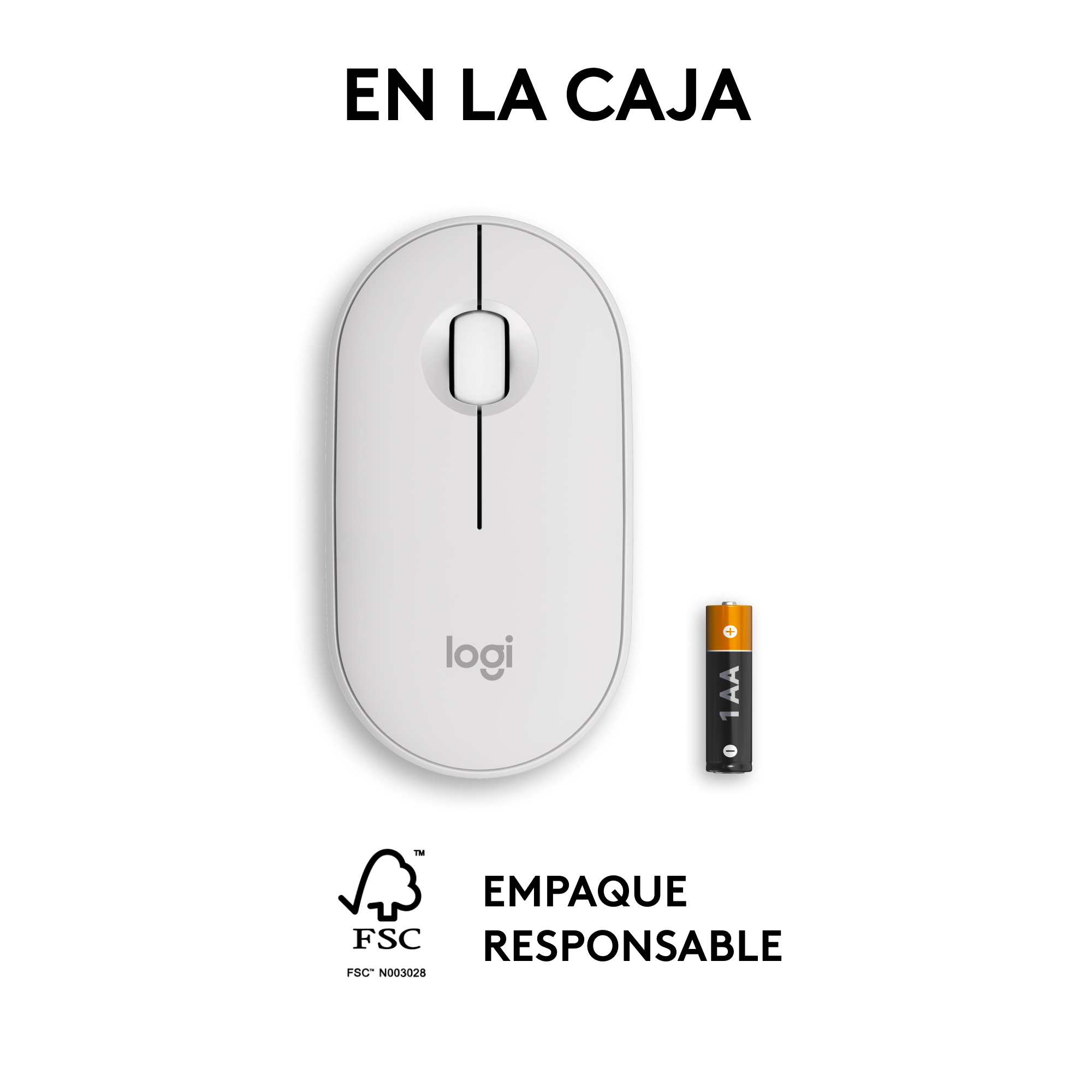 Mouse Inal&aacute;mbrico Pebble 2 M350s image number null