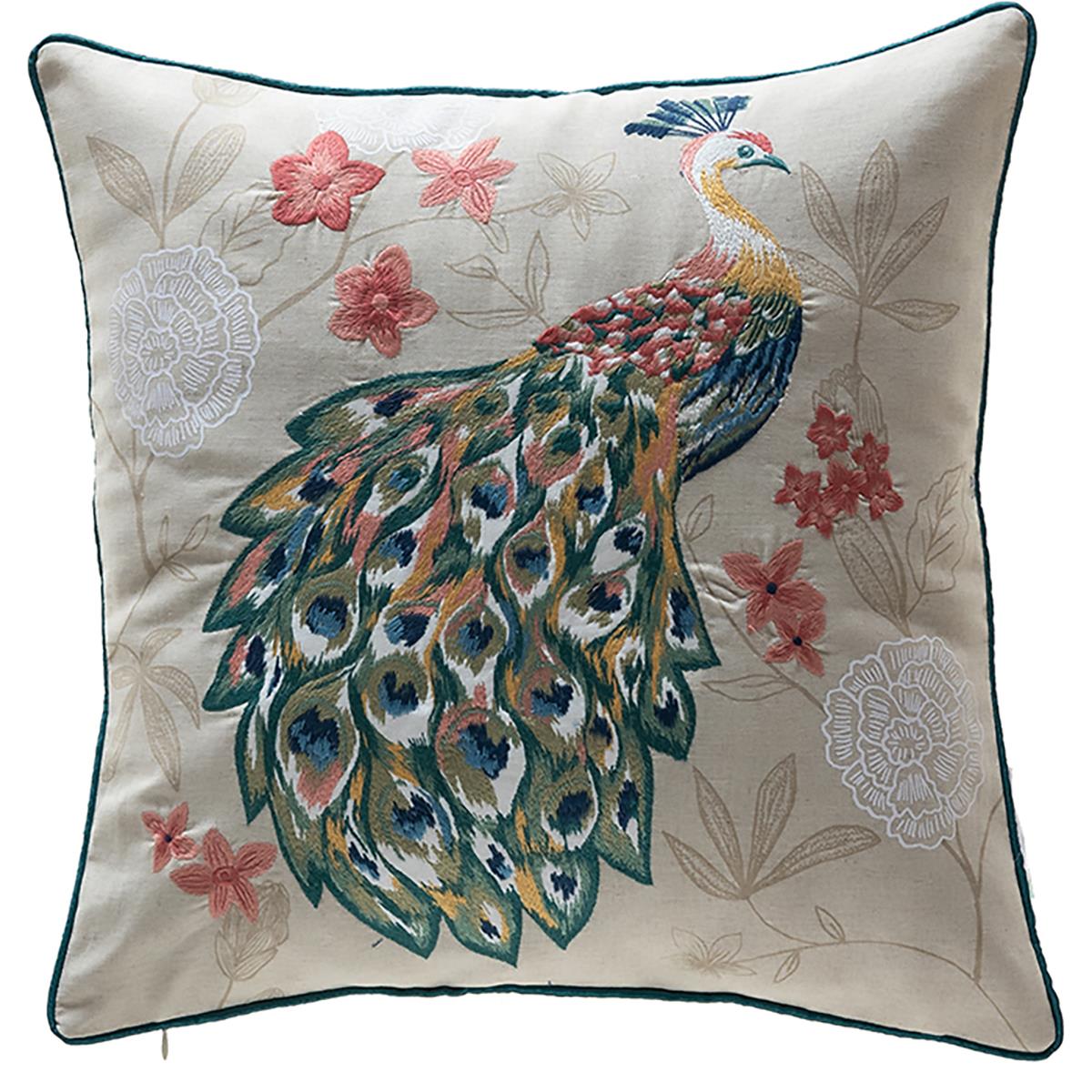 Coj&iacute;n Pavo Real Franc&eacute;s Vintage Home image number null