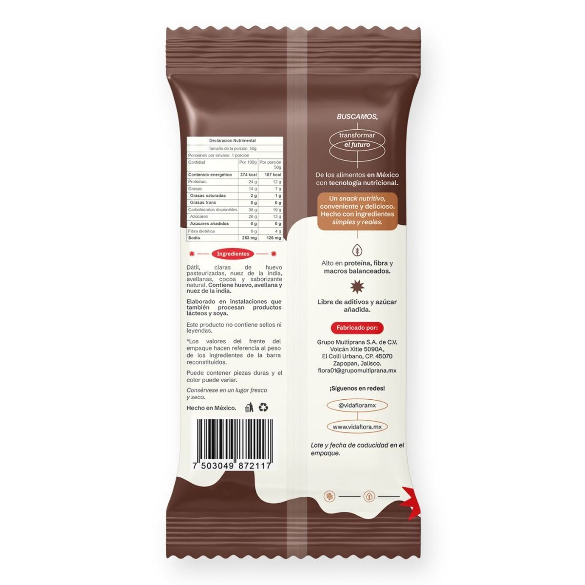 Barrita Desayuno Choco Avellana 50 g image number null
