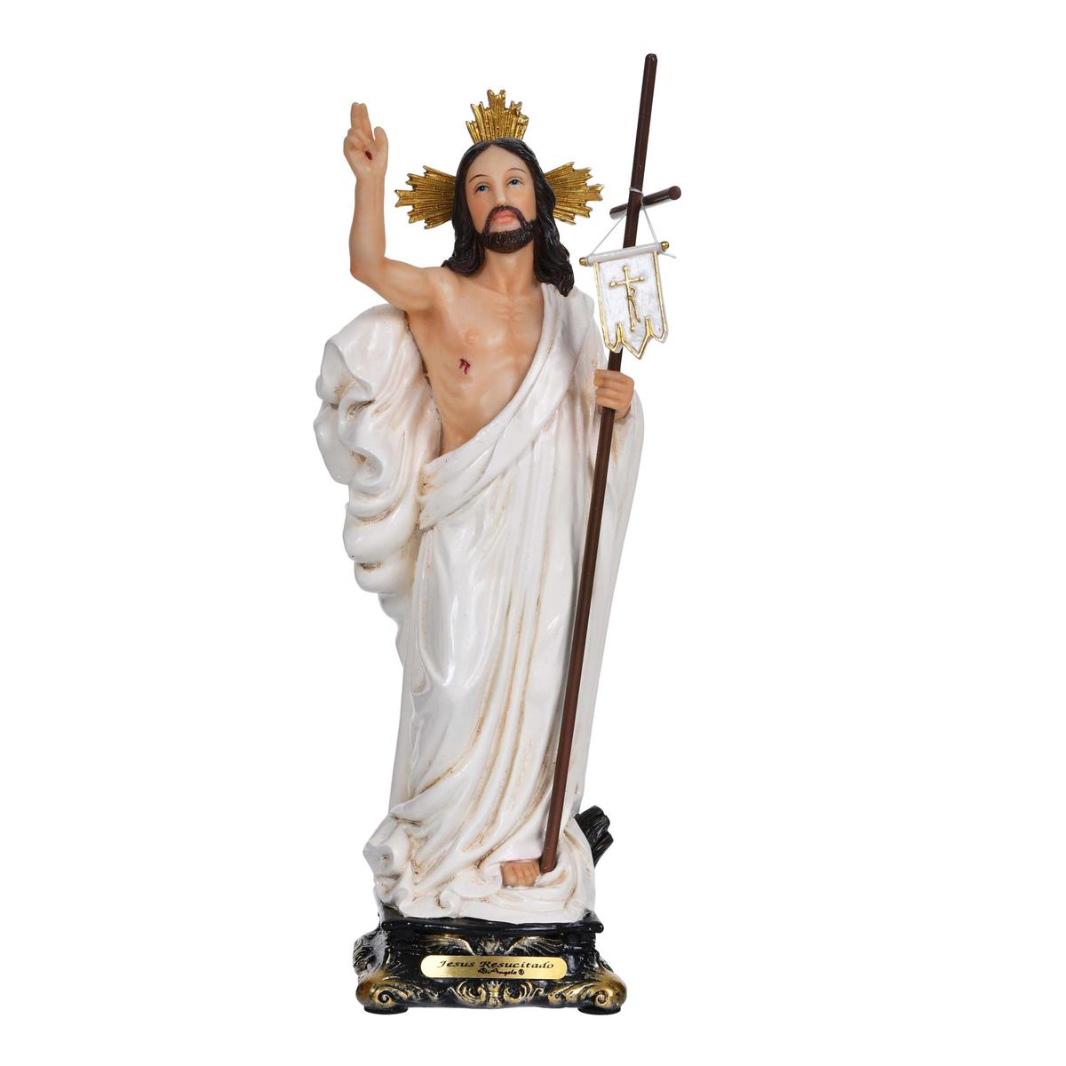 Jes&uacute;s Resucitado 20 Cm Poliresina Di &Aacute;ngelo image number null