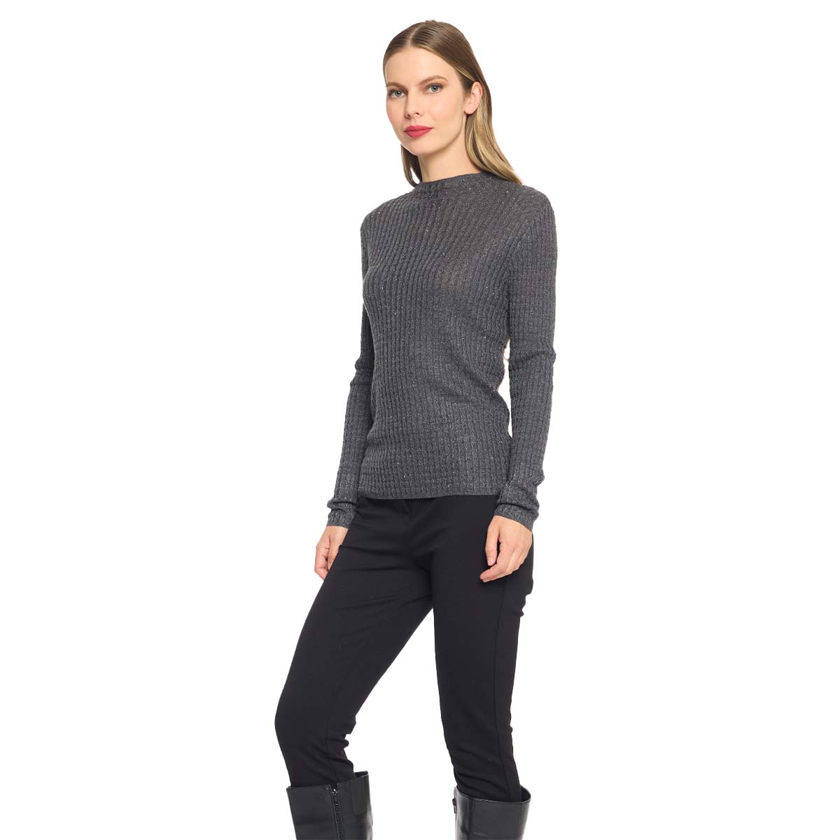 Su&eacute;ter Escote Redondo  Foleys Para Mujer Casual image number null