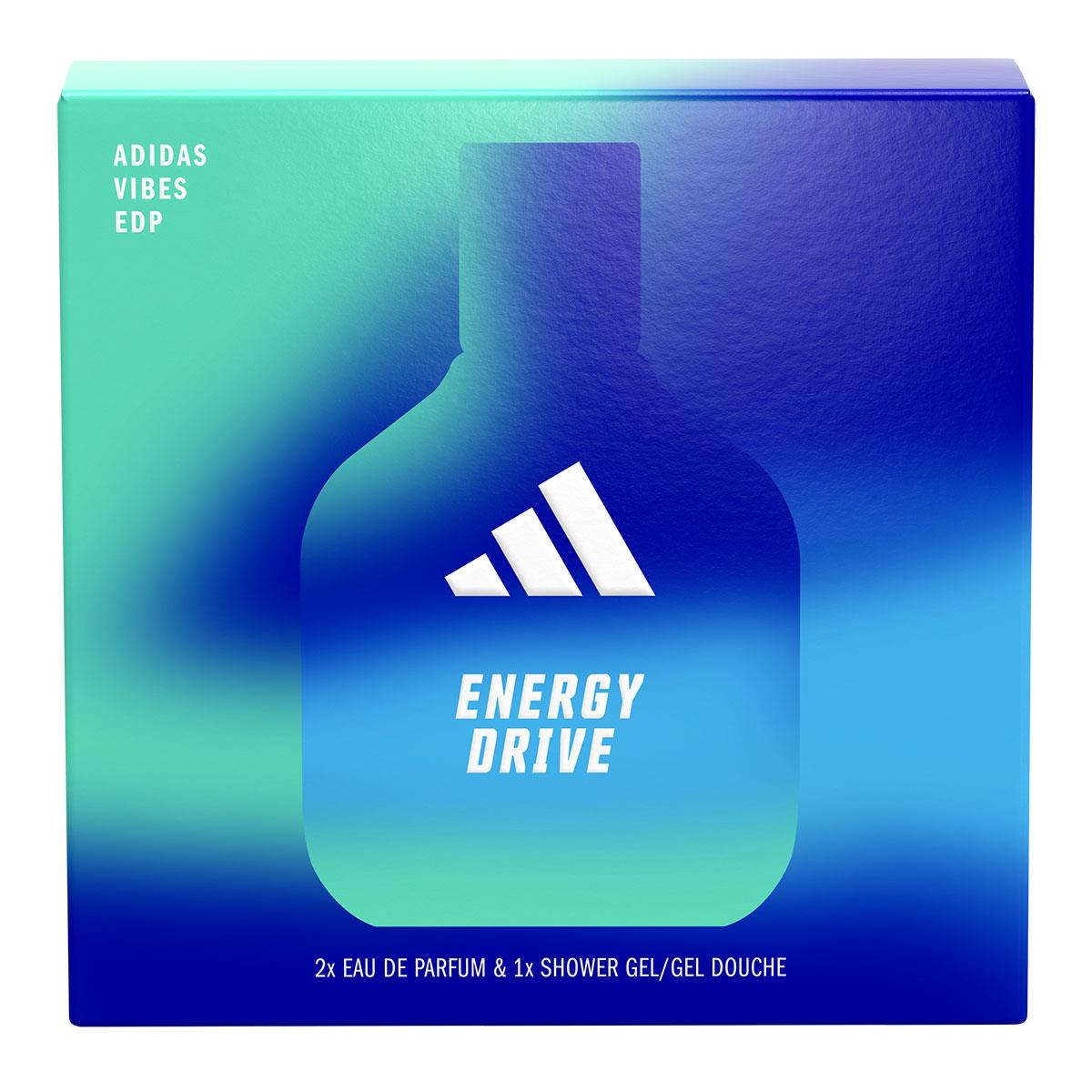 Set para Mujer Adidas Vibes Get Comfy Drive Eau de Toilette 3 piezas image number null