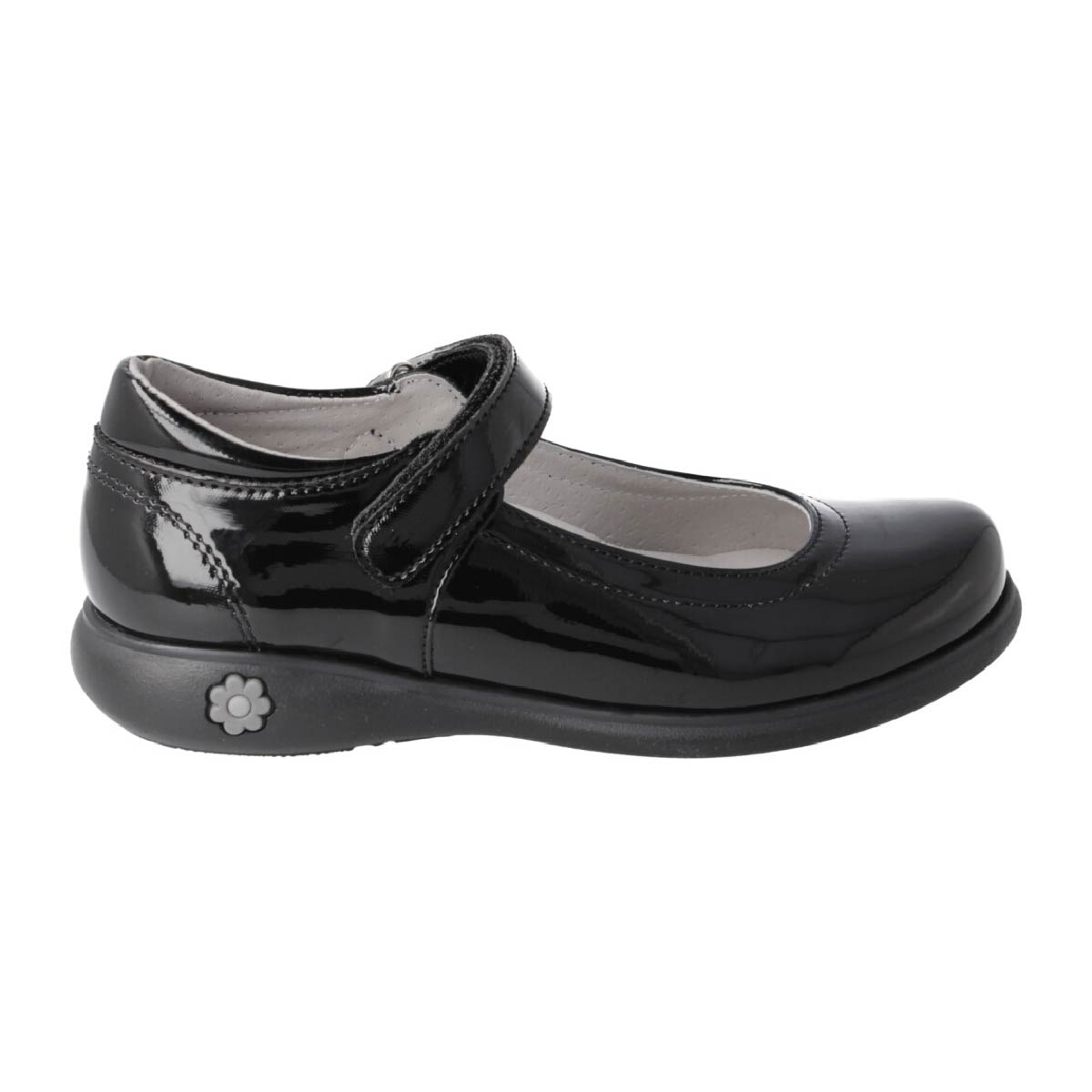 Zapato Escolar Karsten de Charol 22-24 Color Negro image number null