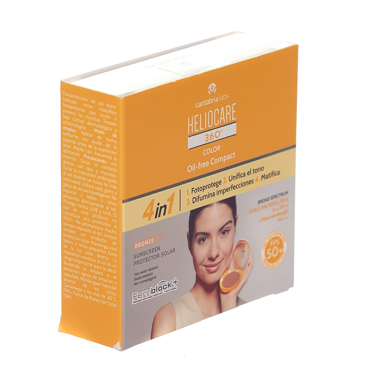 Heliocare 360&deg; Color Compact Oil Free Bronze image number null