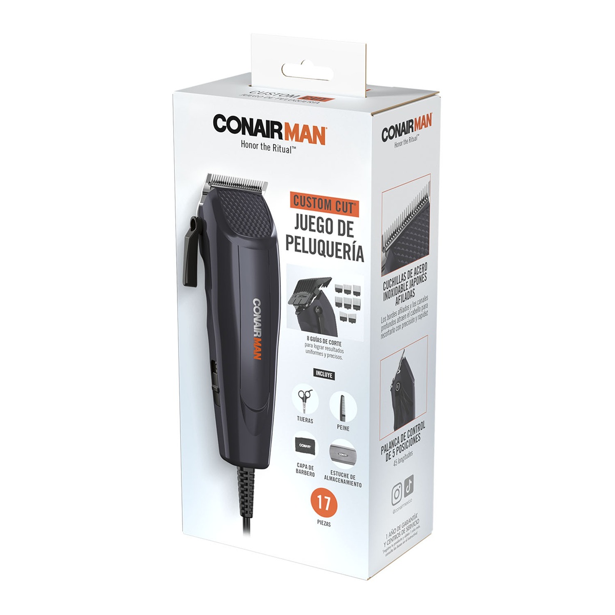 Juego De Peluquer&iacute;a 18 Pzs Conair image number null