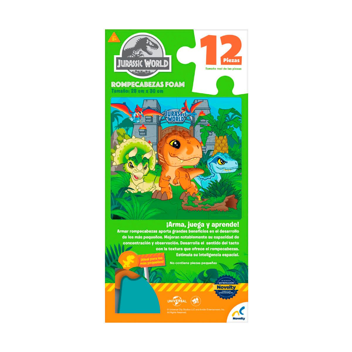 Rompecabezas Foam Jurrassic World image number null