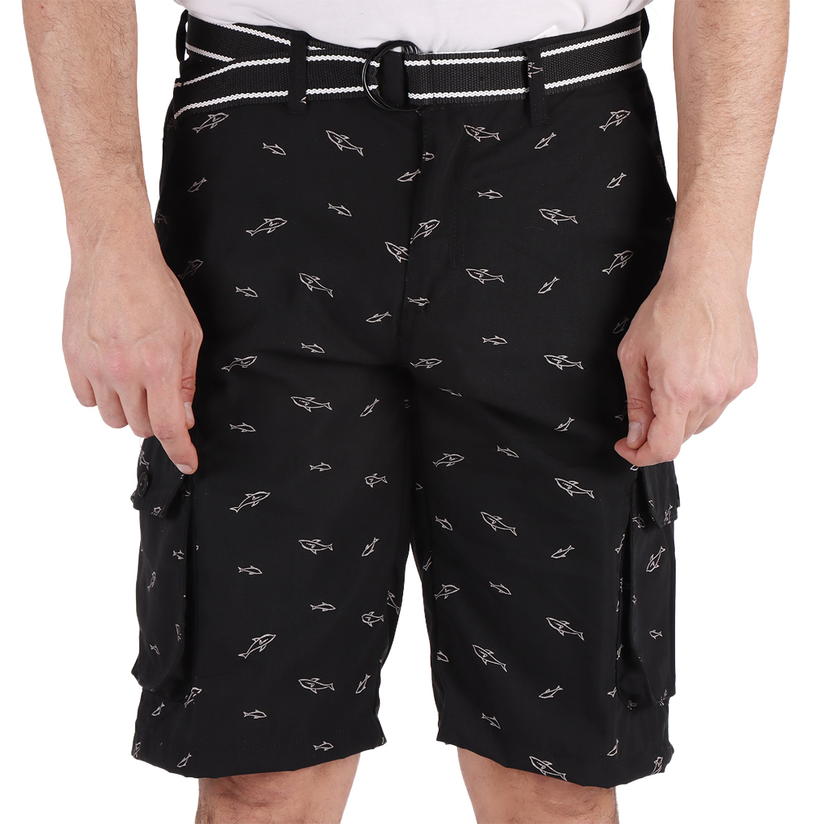 Bermuda Ajuste Regular Print Pescados Tim Men Hombre image number null