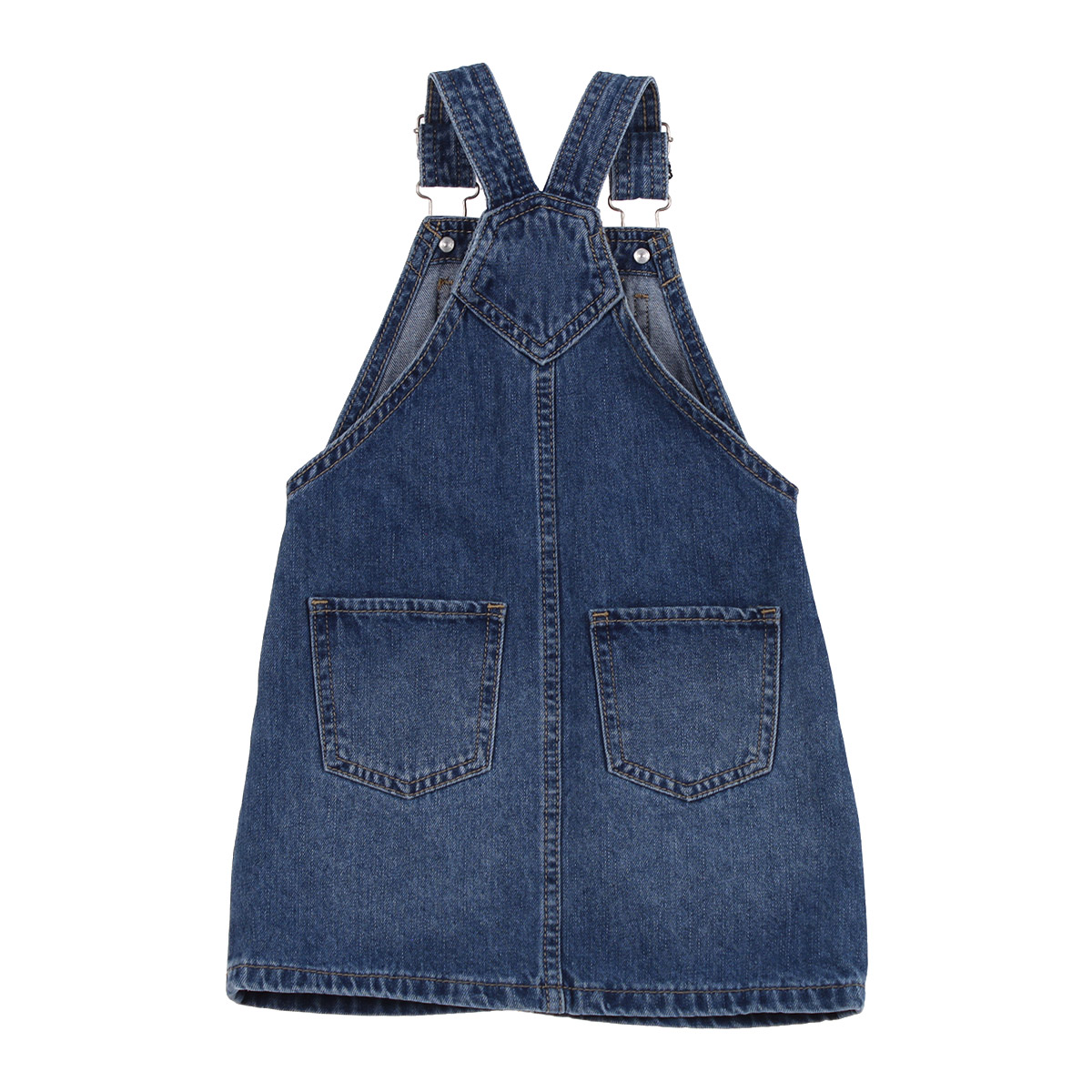 Jumper Overol Mezclilla Jeanious Toddler para Ni&ntilde;a image number null