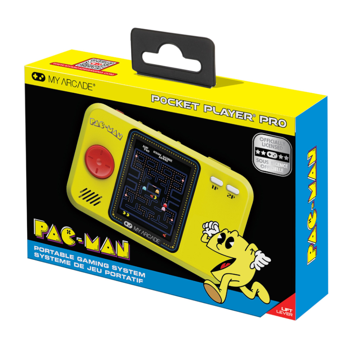 Consola Port&aacute;til Arcade Pac-Man Pocket Player Pro image number null