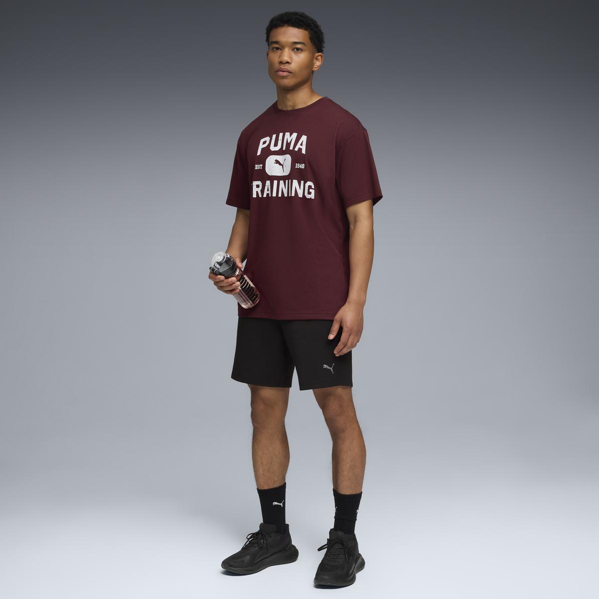 Playera Training Regular Fit Puma Manga Corta para Hombre image number null