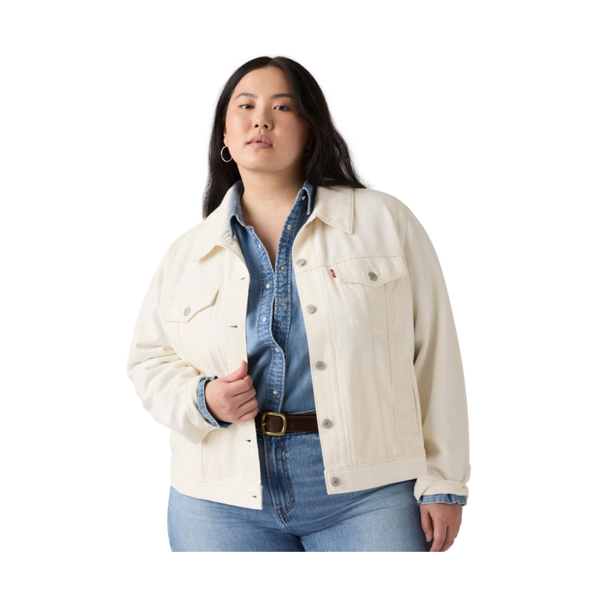 Chamarra Denim Levis Plus Para Mujer Curvy image number null