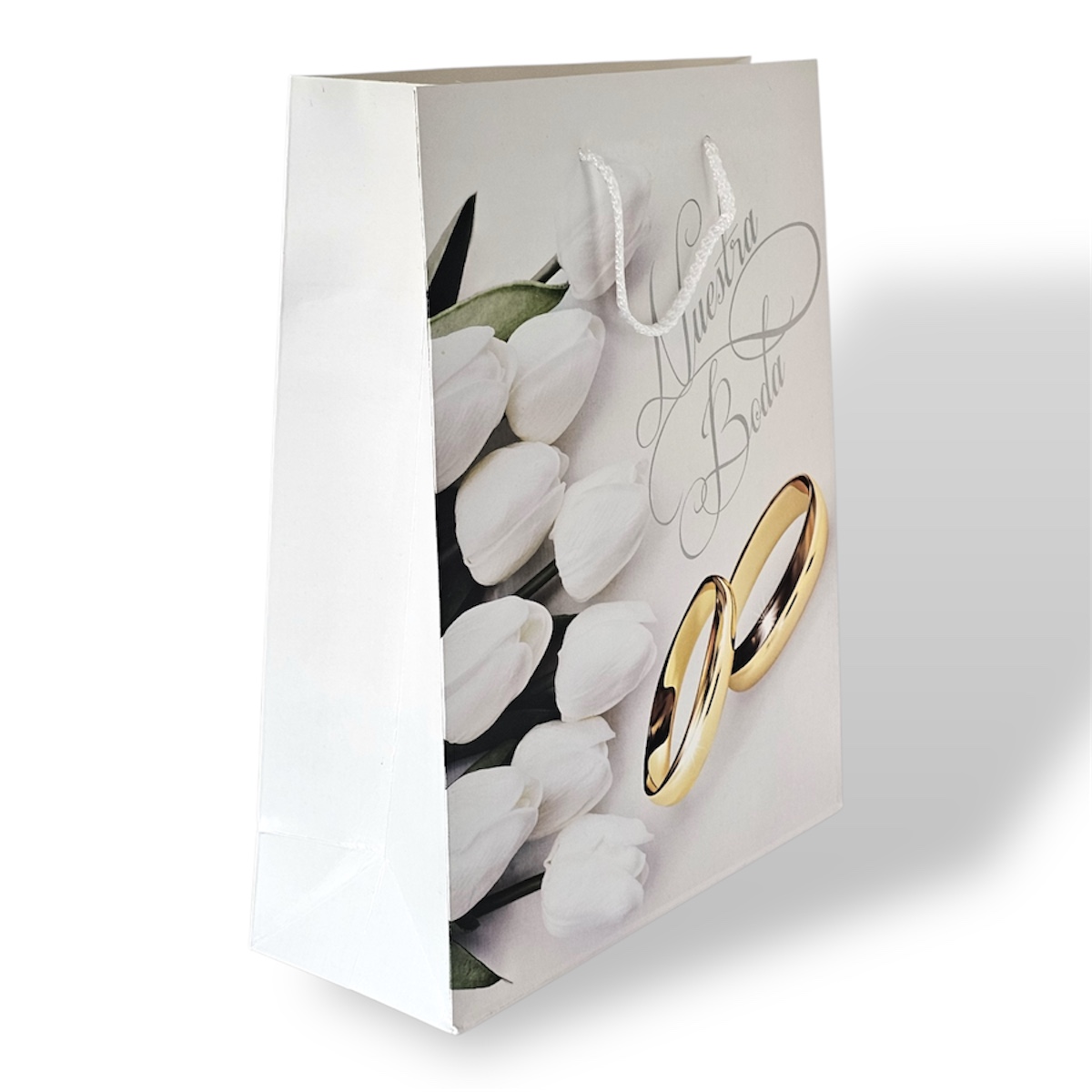 Bolsa de Regalo Boda Anillos Oro Grande image number null