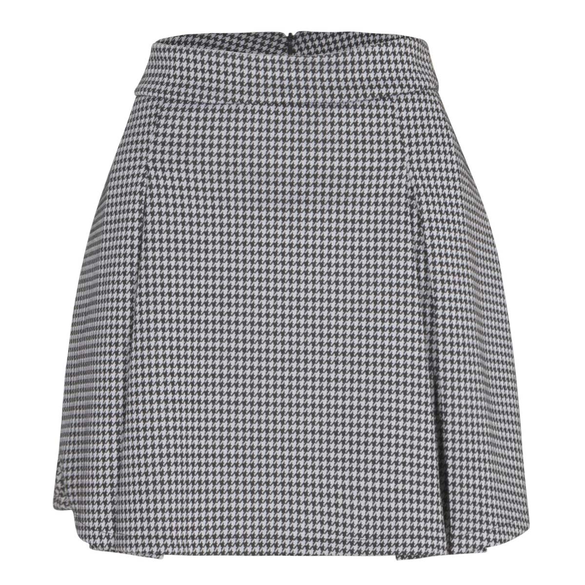 Falda Corta Con Tablones Limoncello Para Mujer Junior image number null
