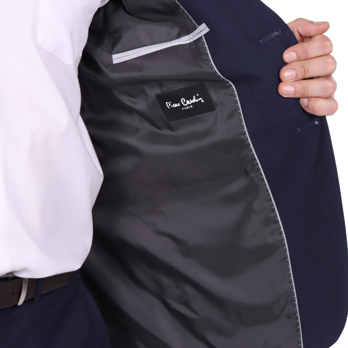 Traje Regular Hombre Pierre Cardin Formal Azul image number null