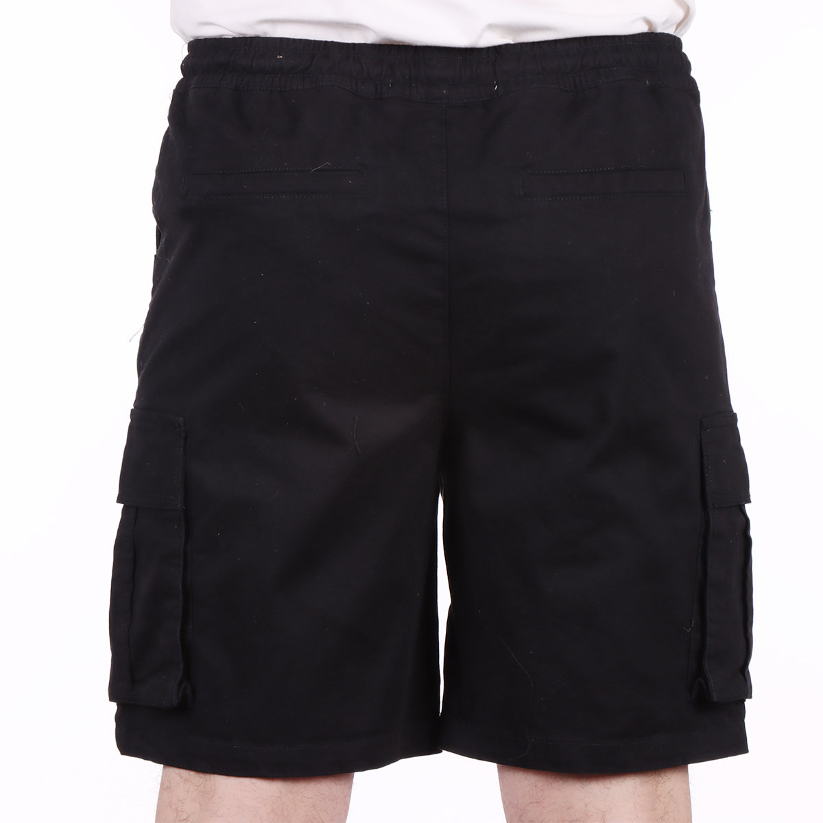 Bermuda Cargo Algod&oacute;n El&aacute;stico Cintura Fukka para Hombre image number null