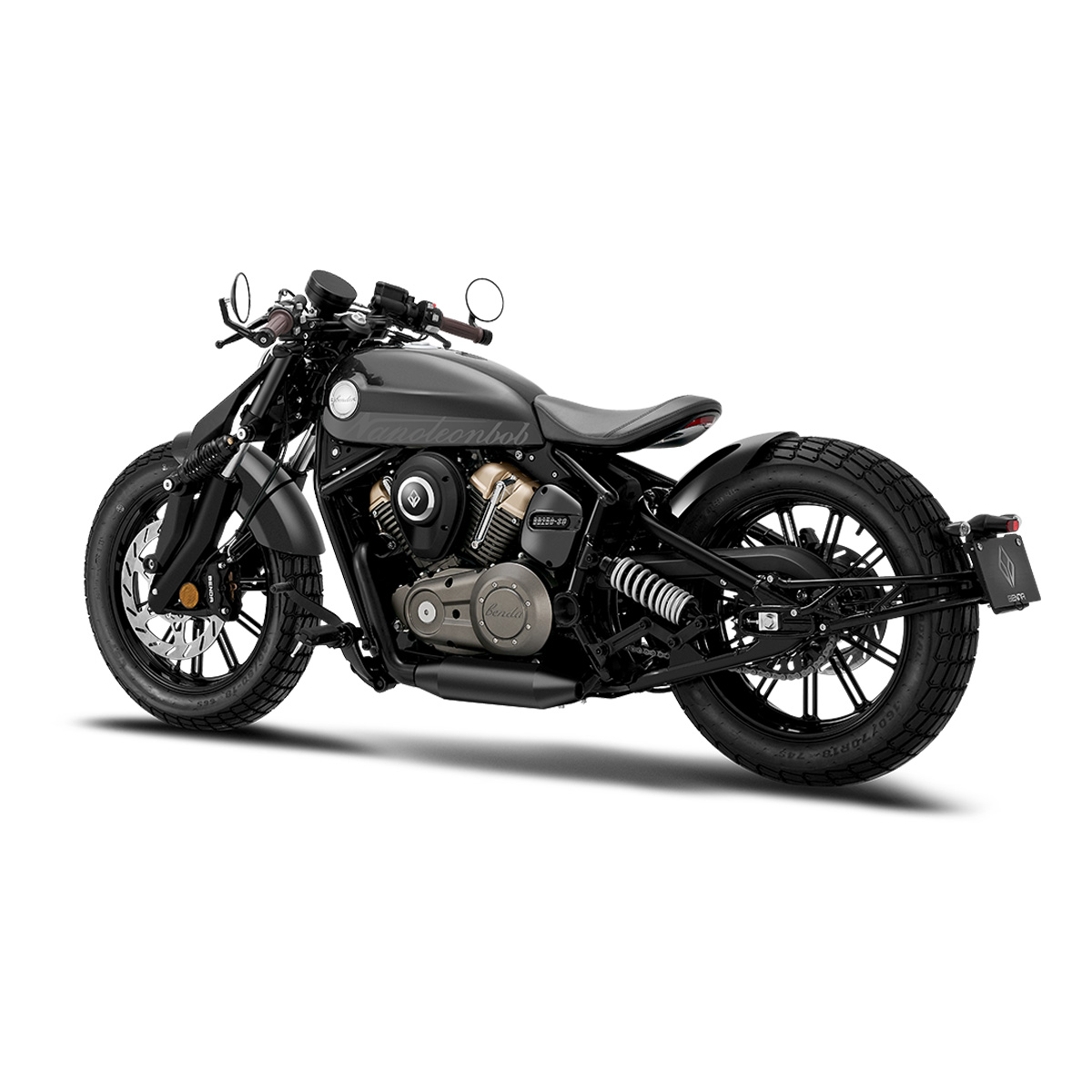 Motocicleta Chopper Benda Napoleonbob 250 Negro 2026 image number null
