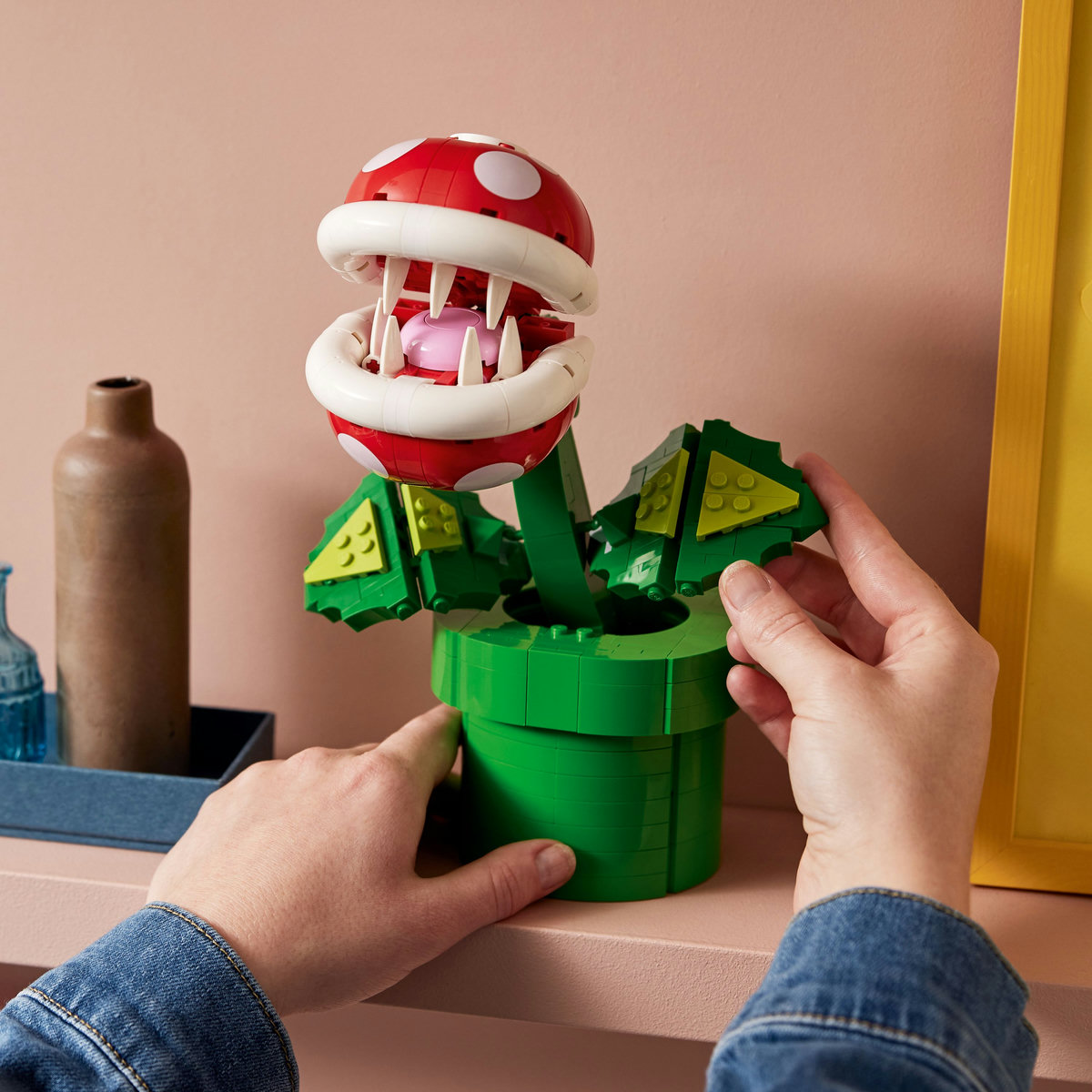 Planta Pira&ntilde;a LEGO&reg; Super Mario image number null