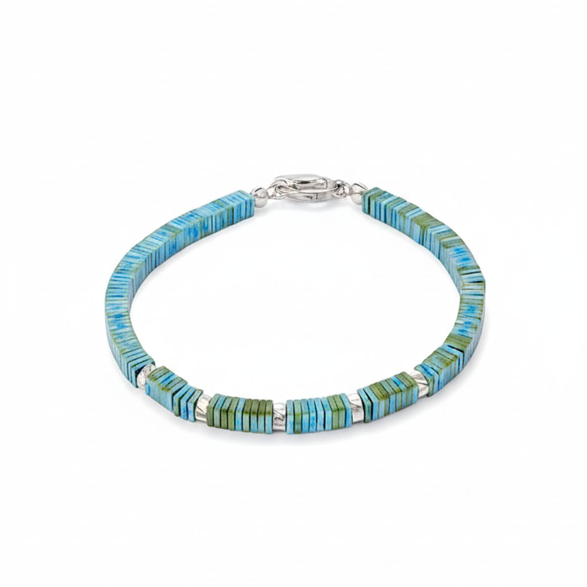 Pulsera Azul Tornasol Rolling Stone para Hombre image number null