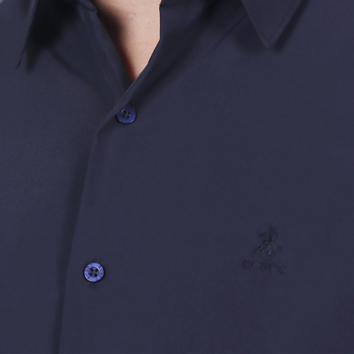 Camisa Slim Fit Manga Larga Polo Club para Hombre image number null