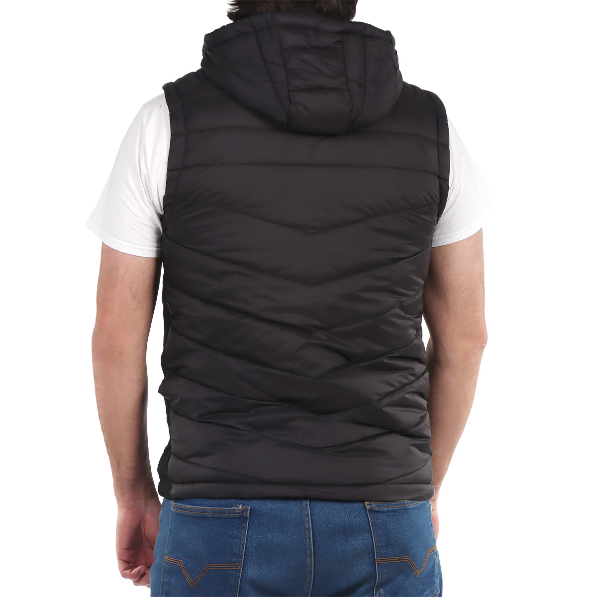 Chaleco Capitonado con Gorro Tim Men para Hombre image number null