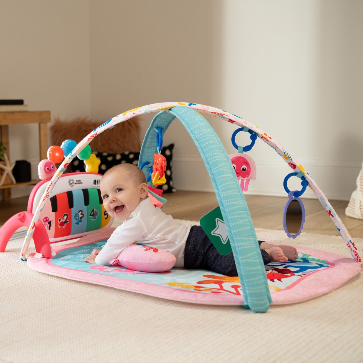 Gimnasio Musical 4 En 1 Rosa Baby Einstein image number null