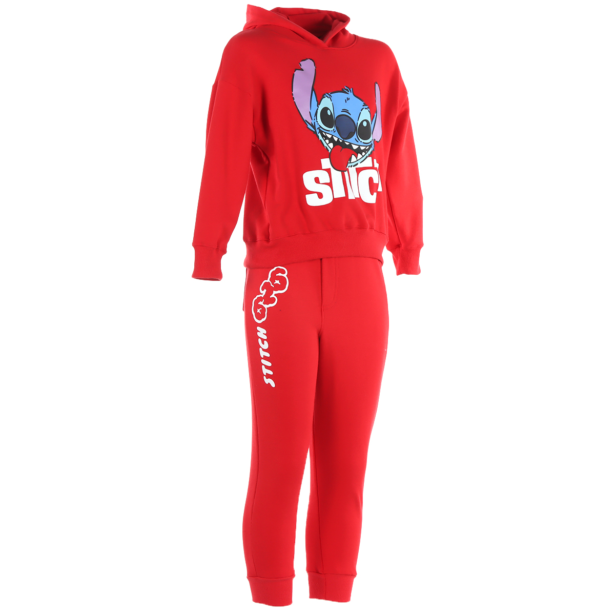 Conjunto Pants y Sudadera Stitch de Algod&oacute;n Disney para Ni&ntilde;o image number null