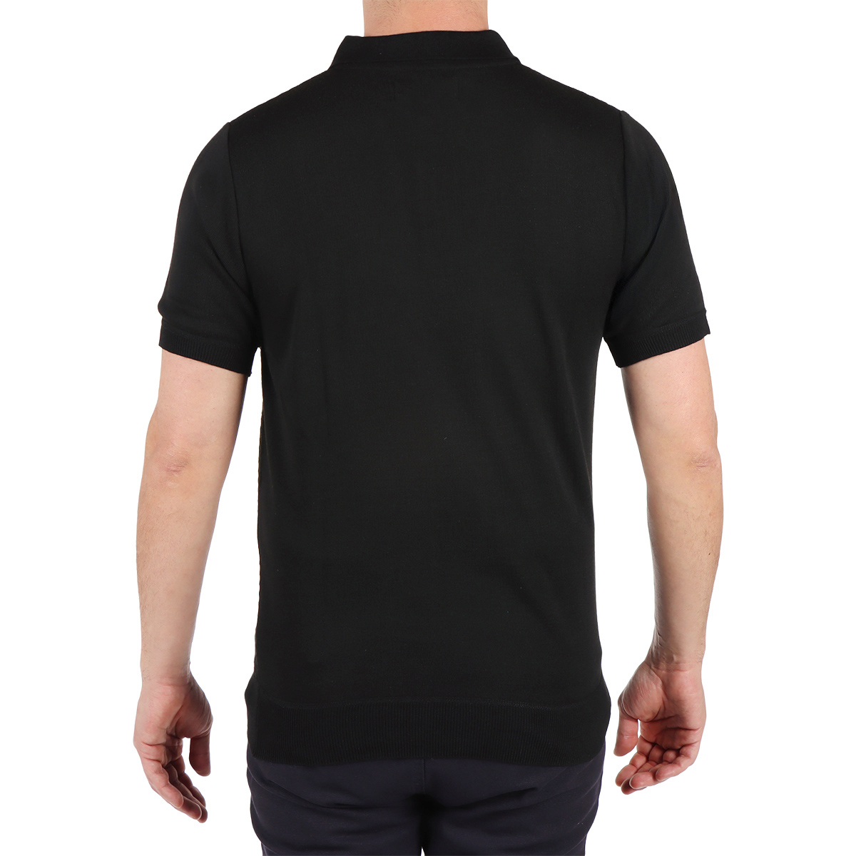 Playera Polo Manga Corta Texturizada Casual Yongster Hombre image number null