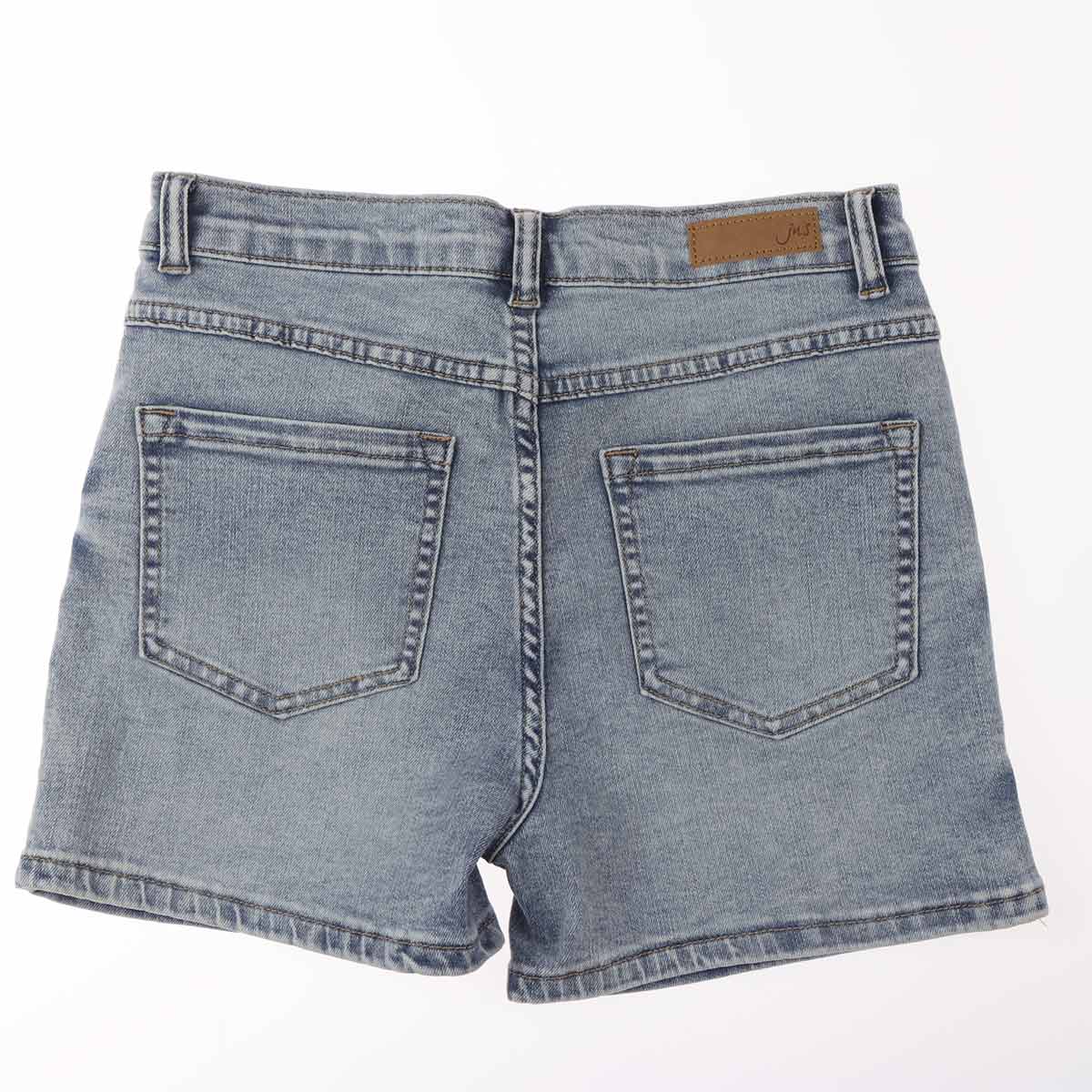 Short Mezclilla Denim Casual C&oacute;modo Jeanious para Ni&ntilde;a image number null