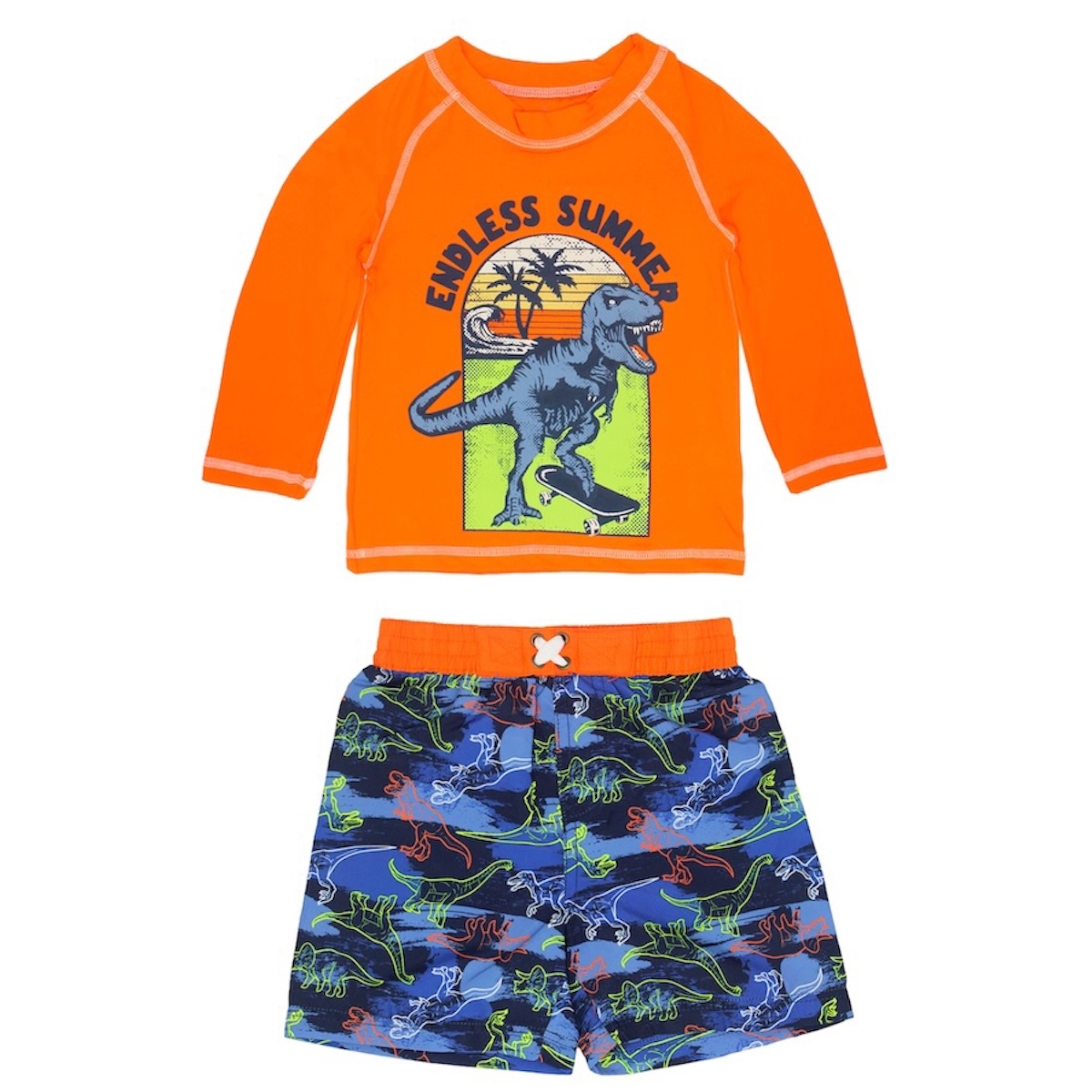 Conjunto Traje De Ba&ntilde;o Tinytots Para Beb&eacute; image number null