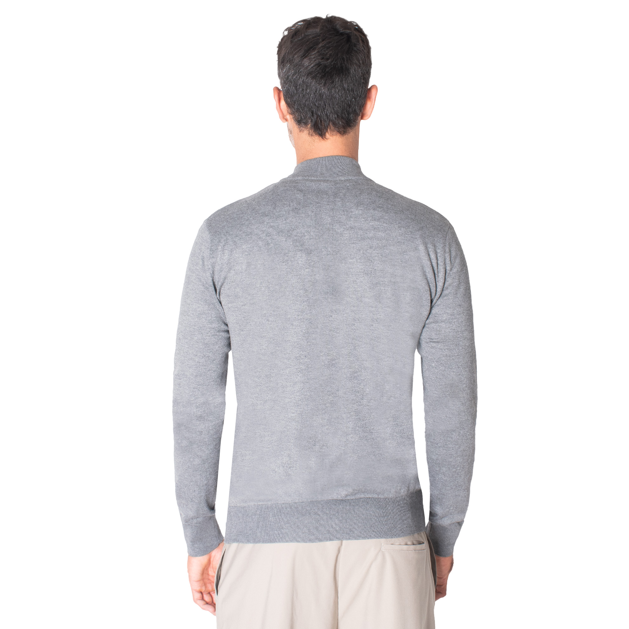 Su&eacute;ter Cuello Mock Generra Regular Fit para Hombre image number null