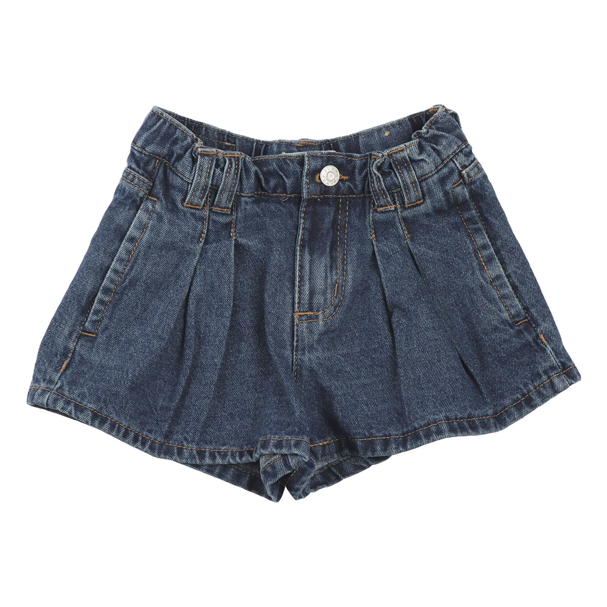 Short Denim con Pinzas y Cintura El&aacute;stica Fukka Ni&ntilde;o Toddler image number null