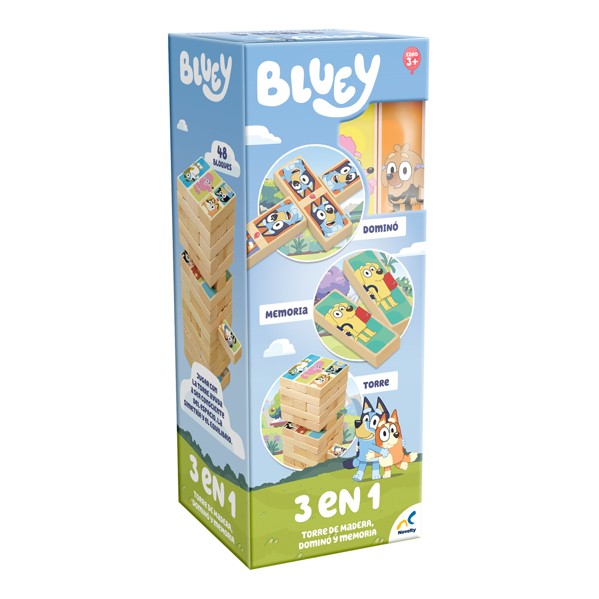 &nbsp;Torre De Madera 3 En 1 Bluey Novelty image number null