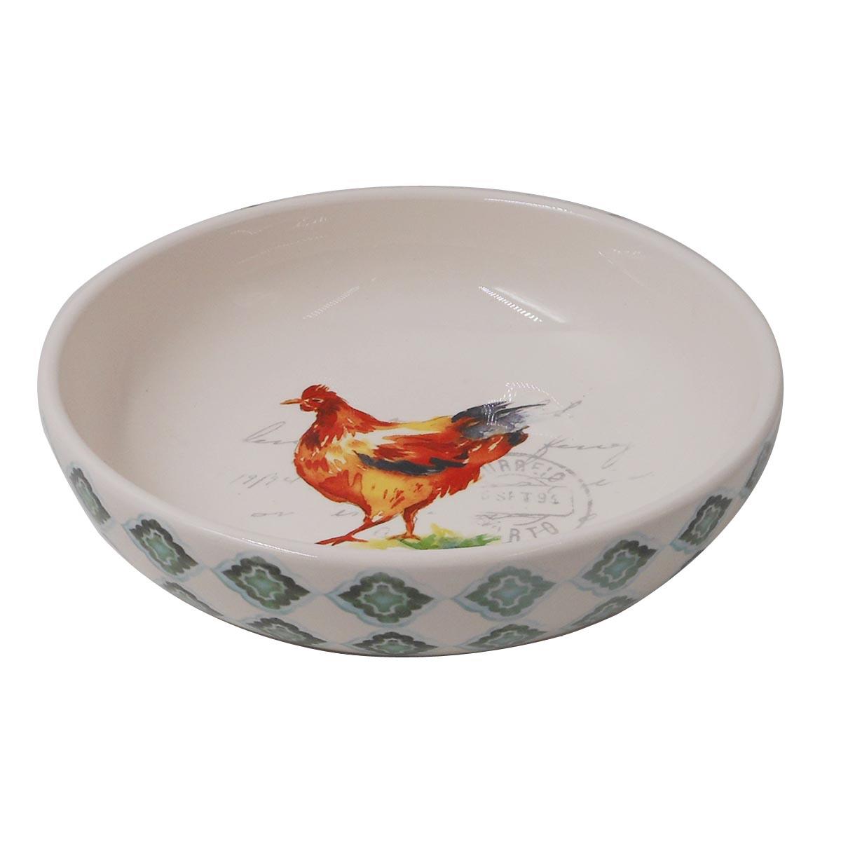Bowl Rooster Vintage Home image number null