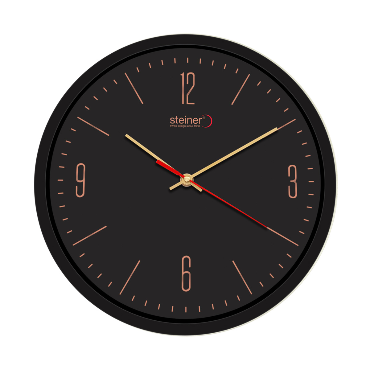 Reloj de Pared Steiner Wake Up Unisex STWA253696BK image number null