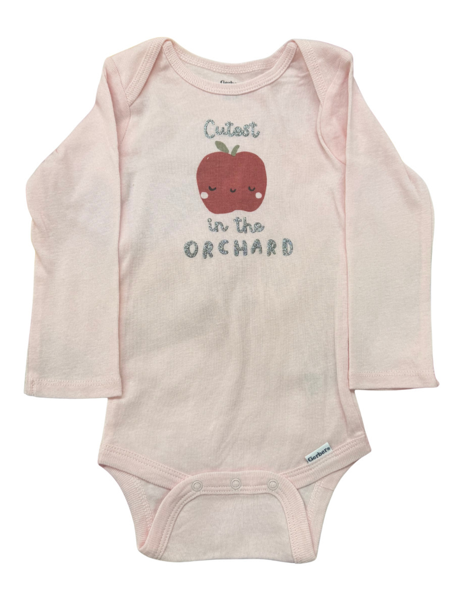 2 Pack Pa&ntilde;aleros con Dise&ntilde;o Manzanas Gerber para Beb&eacute; Ni&ntilde;a image number null