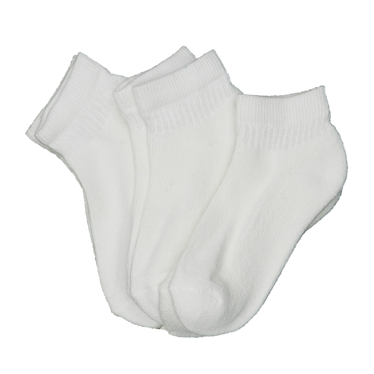 Tin De Algod&oacute;n Blanco Paquete  Con 3 Pares image number null